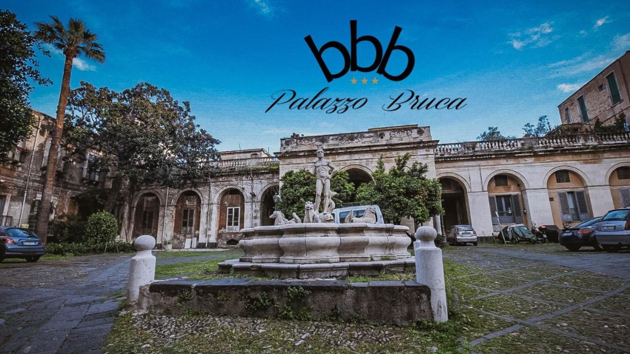 לינה וארוחת בוקר Palazzo Bruca קטאניה מראה חיצוני תמונה