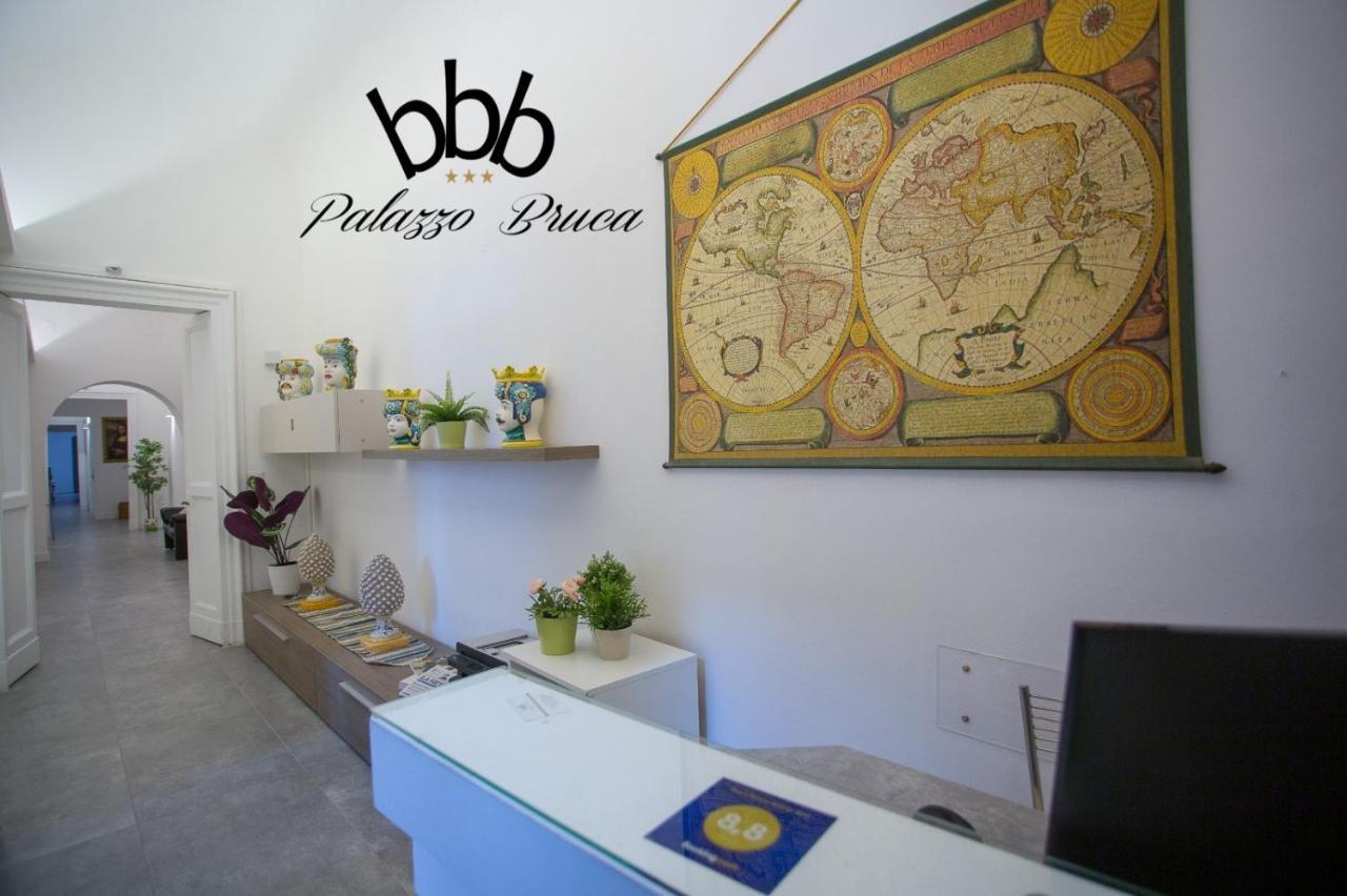 לינה וארוחת בוקר Palazzo Bruca קטאניה מראה חיצוני תמונה