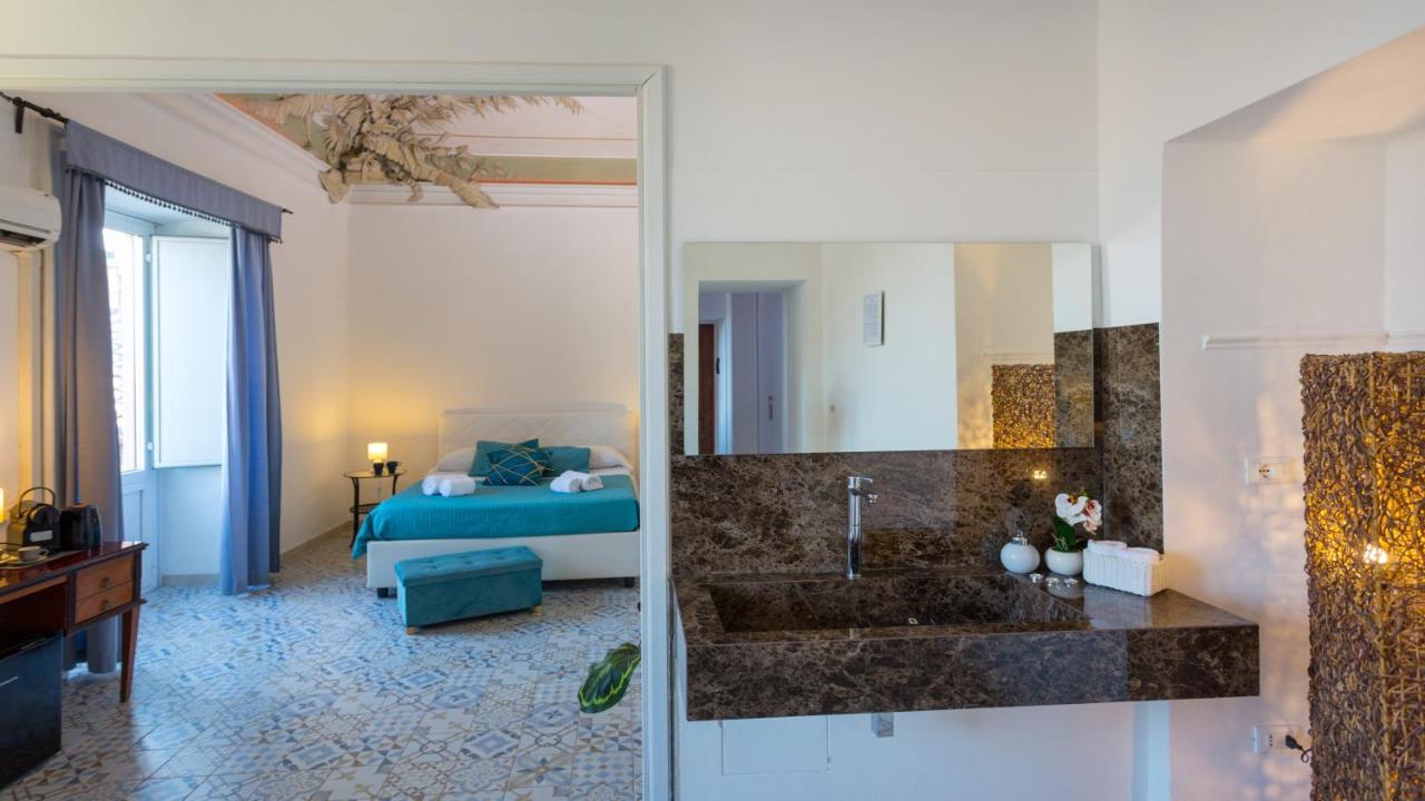 לינה וארוחת בוקר Palazzo Bruca קטאניה מראה חיצוני תמונה